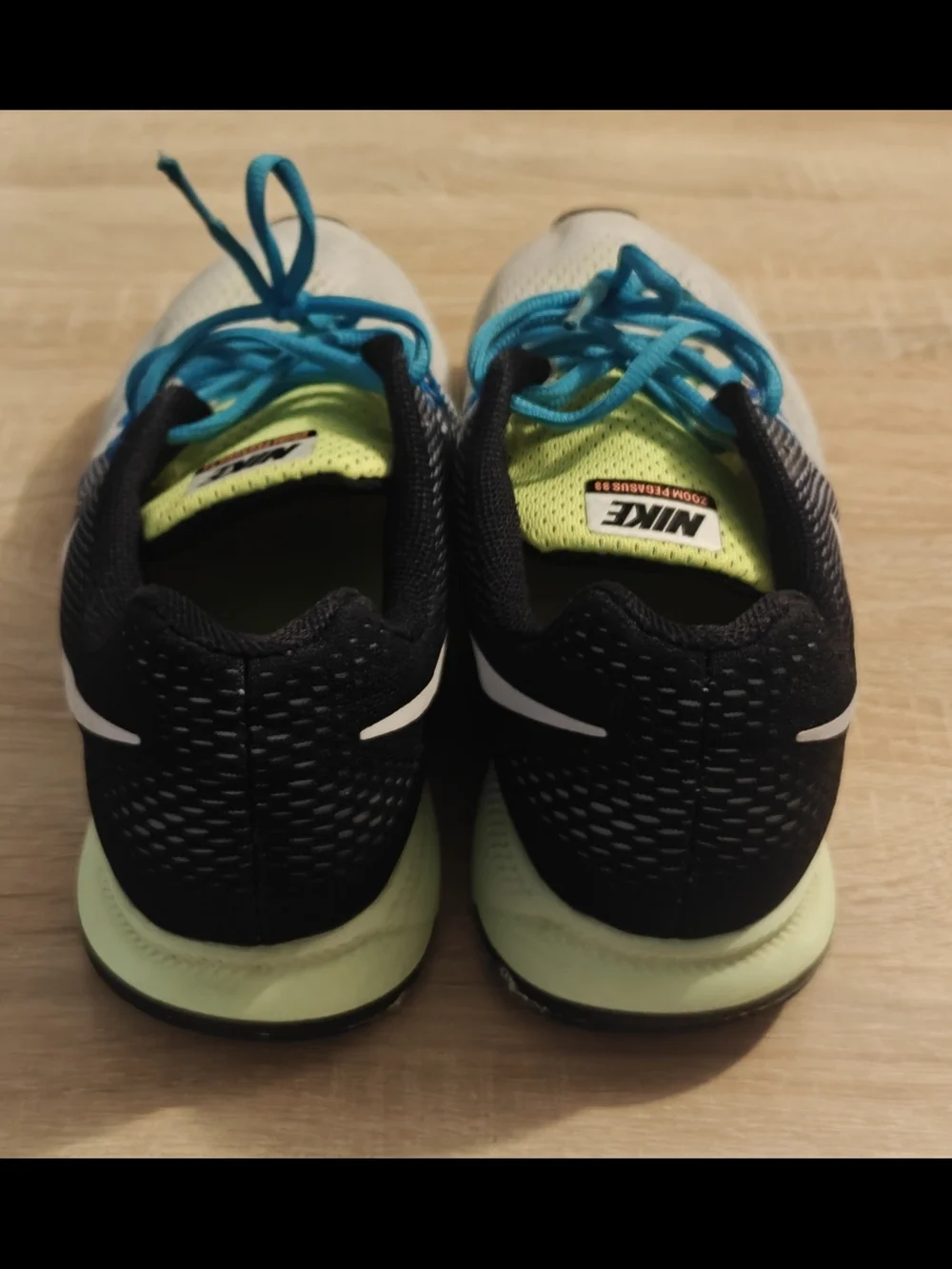 Nike Zoom Pegasus 33 Running Shoes Sneakers Womens Sz 12 Mens Size 10.5 - Picture 6 of 11